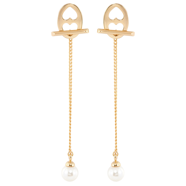 Серьги Xuping Позолота 18K пусеты Декоративные подвески с жемчужинами фото №3 Серьги Xuping Позолота 18K пусеты Декоративные подвески с жемчужинами фото №3