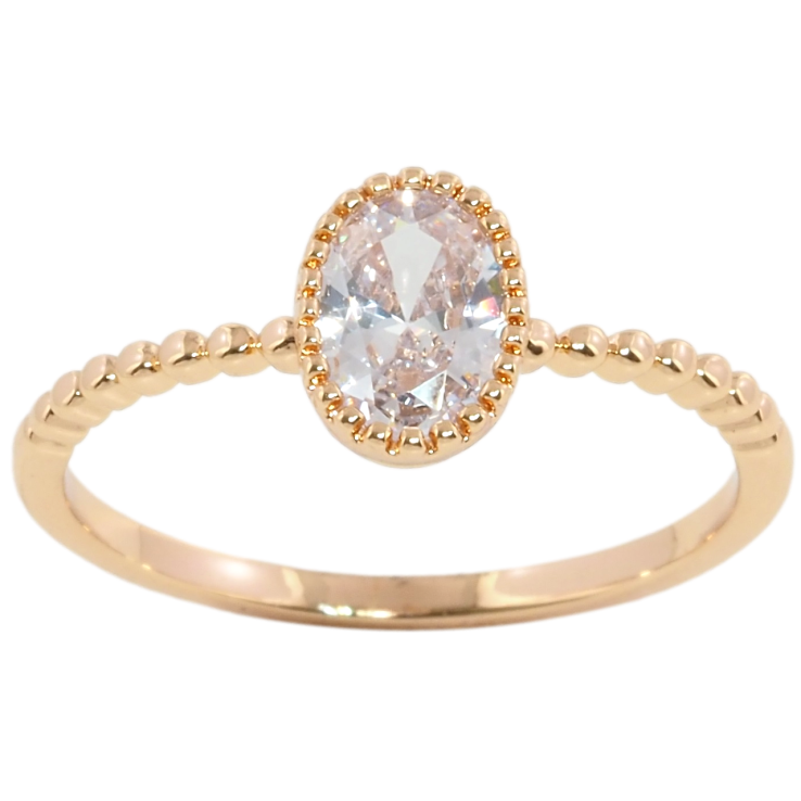 Кольцо Xuping Позолота 18K Фианит фото №23