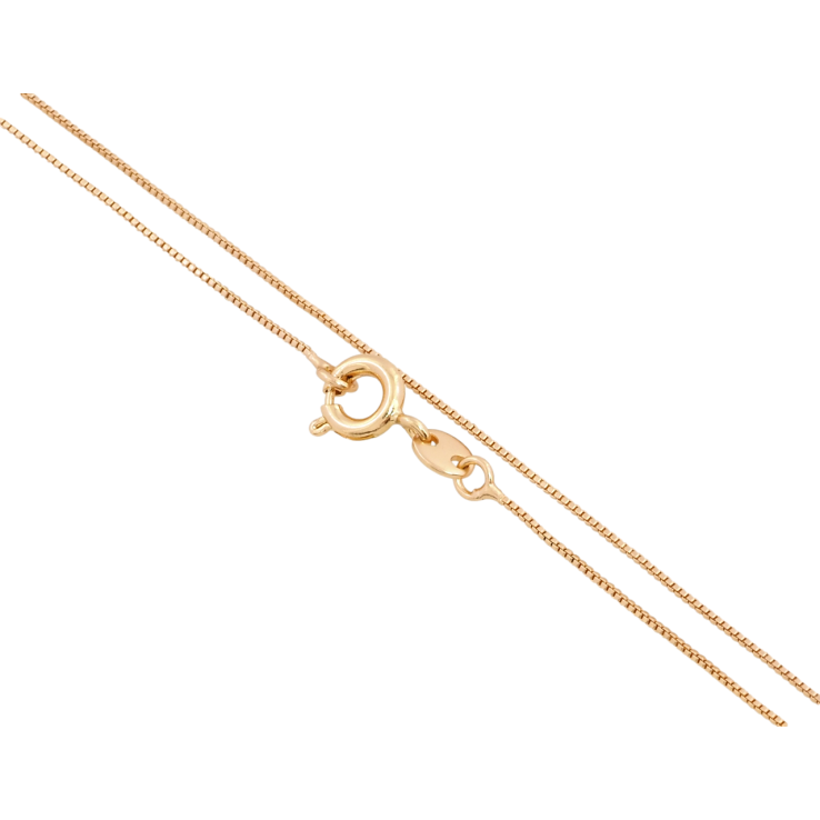 Ланцюжок Xuping Позолота 18K Плетіння Венеціанське довжина 45см х 1мм фото №5