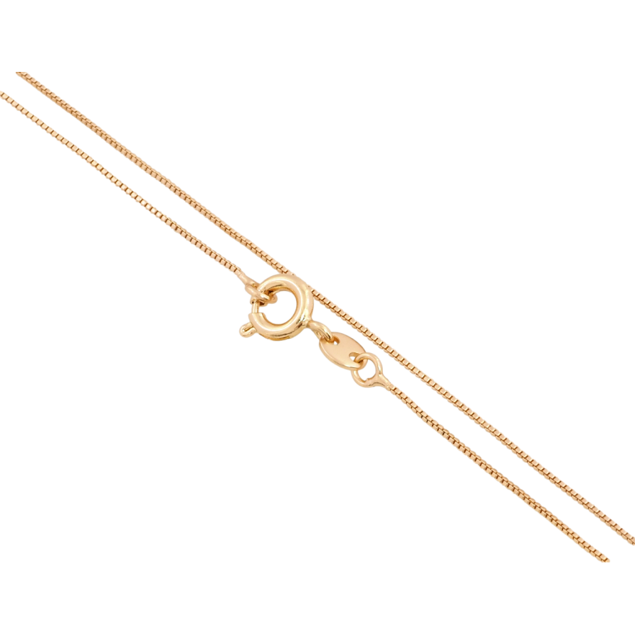 Ланцюжок Xuping Позолота 18K Плетіння Венеціанське довжина 45см х 1мм фото №1