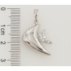 Кулон Xuping Родий Рыбка для цепочки до 5мм фото №2