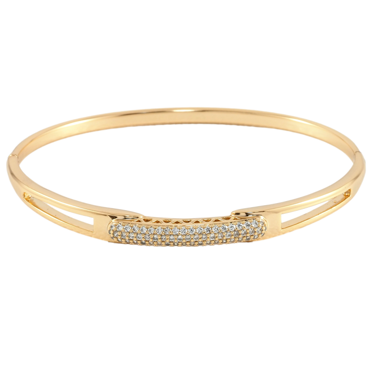 Браслет Xuping Позолота 18K Инкрустация цирконием ø 6см фото №23