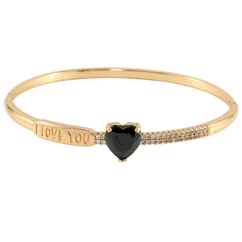 Браслет Xuping Позолота 18K I Love you ø 5.7см фото №1