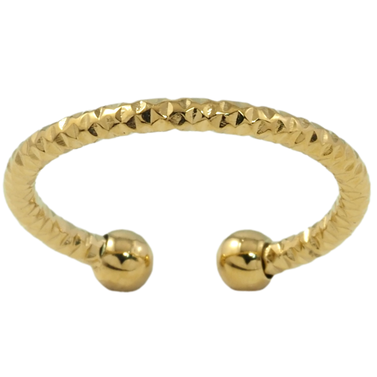 Кольцо Xuping TTM Stainless Steel Цвет 14К Декоративный узор фото №22