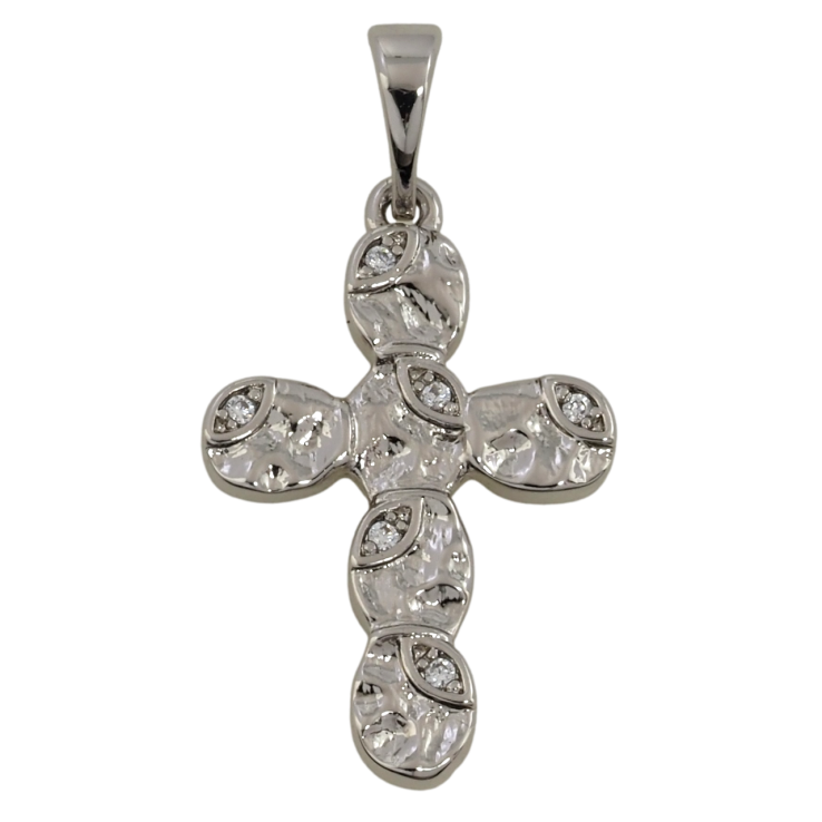 Кулон Xuping Родий Крест с цирконием для цепочки до 5мм фото №19 Кулон Xuping Родий Крест с цирконием для цепочки до 5мм фото №19