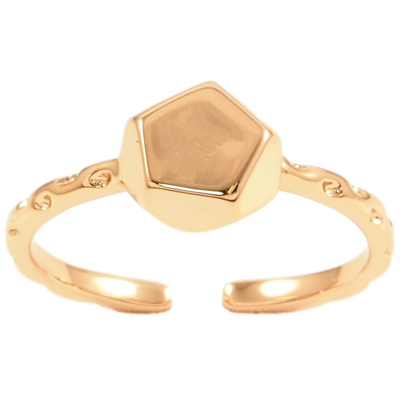 Кольцо Xuping Позолота 18K Декоративное фото №1