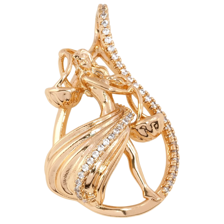 Кулон Xuping Позолота 18 К Знак Зодіаку Терези для ланцюжка до 5мм фото №22