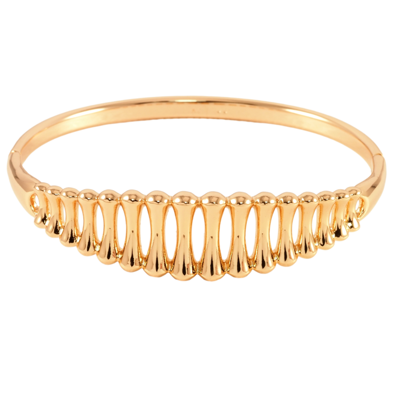 Браслет Xuping Позолота 18K Декоративный узор ø 6см фото №1