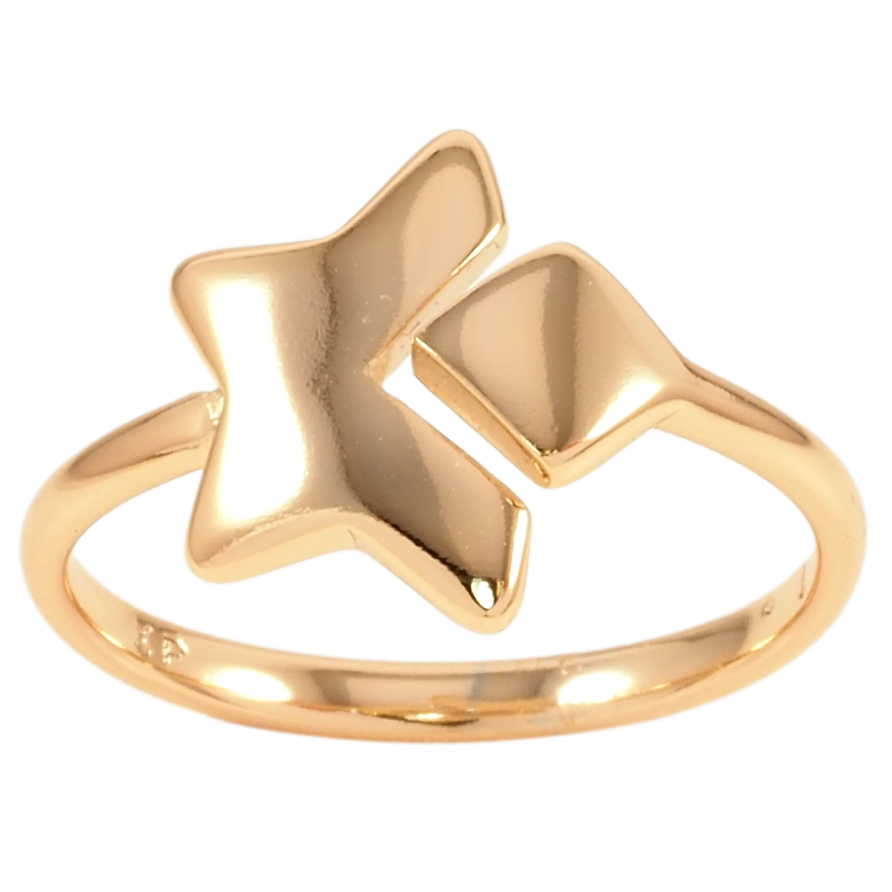 Кольцо Xuping Позолота 18K Звезда фото №1