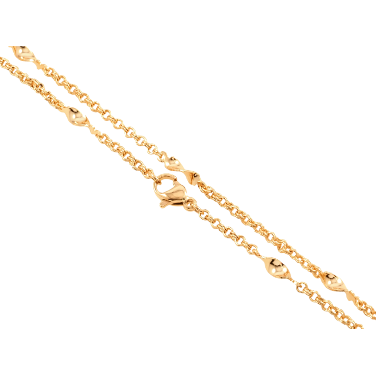 Ланцюжок Xuping Позолота 18K Плетіння Фантазійне довжина 45см х 2мм фото №7