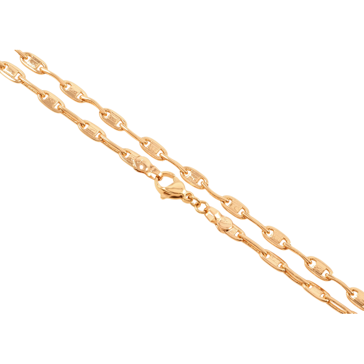 Ланцюжок Xuping Позолота 18K Плетіння Морський ланцюг довжина 45см х 1-4мм фото №25