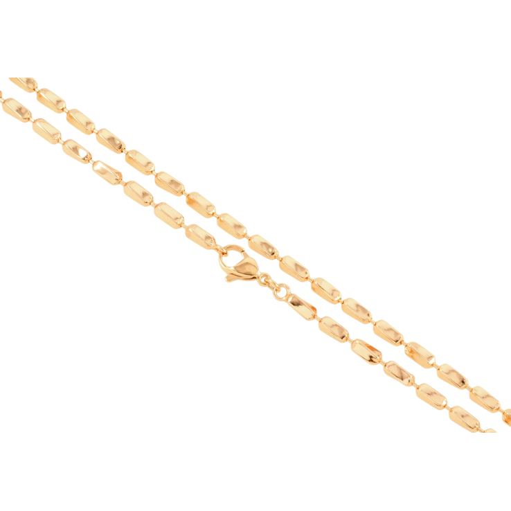 Ланцюжок Xuping Позолота 18K Плетіння Перлина довжина 50см х 3мм фото №21