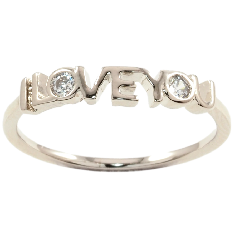 Каблучка Xuping Родій I Love You фото №1