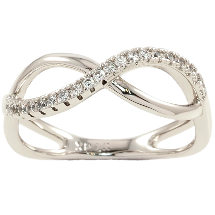 Каблучка Xuping Родій Візерунок з цирконієм фото №10 Каблучка Xuping Родій Візерунок з цирконієм фото №10