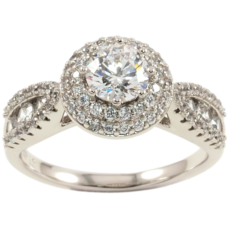 Каблучка Xuping Родій Інкрустація цирконієм фото №16 Каблучка Xuping Родій Інкрустація цирконієм фото №16