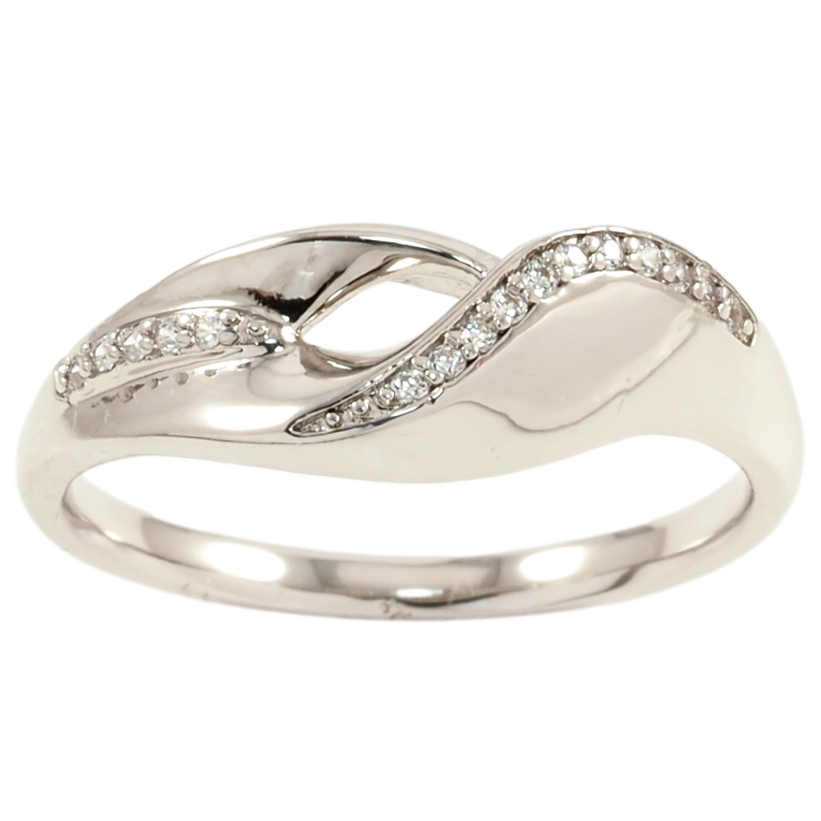 Каблучка Xuping Родій Візерунок з цирконієм фото №9 Каблучка Xuping Родій Візерунок з цирконієм фото №9