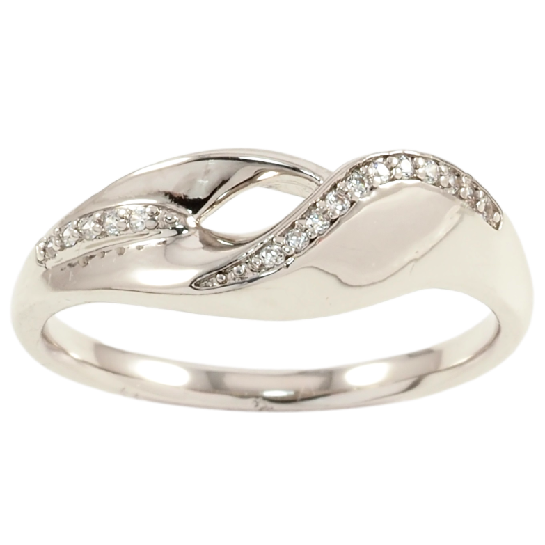 Каблучка Xuping Родій Візерунок з цирконієм фото №1