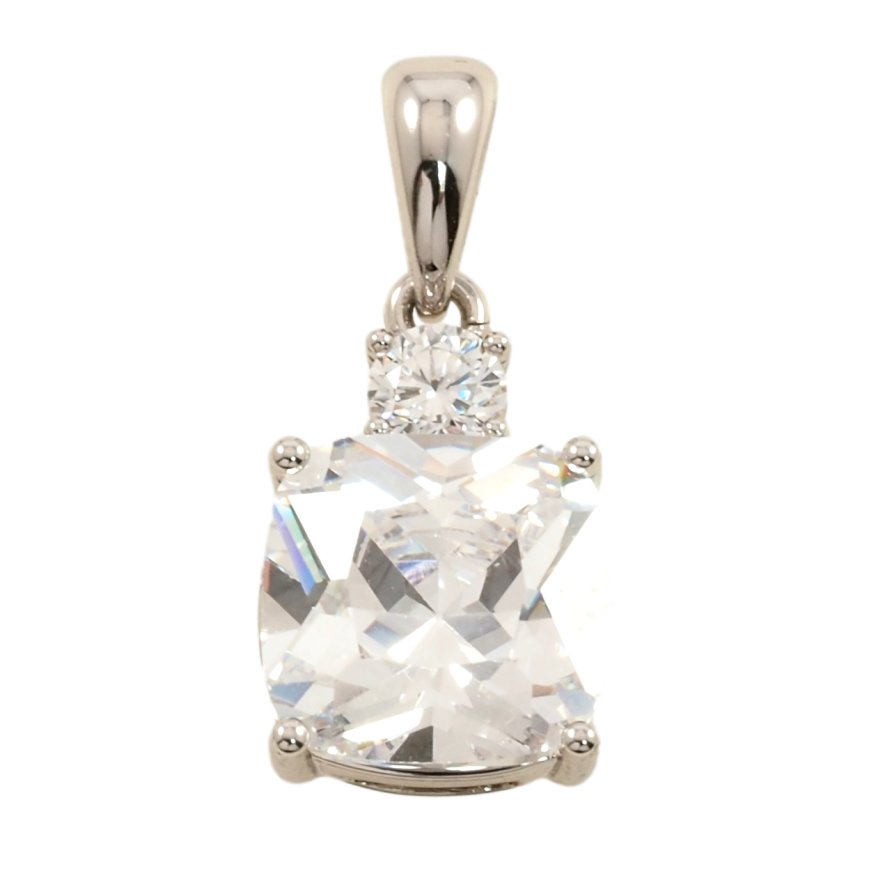 Кулон Xuping Родій Фіаніт для ланцюжка до 5мм фото №1