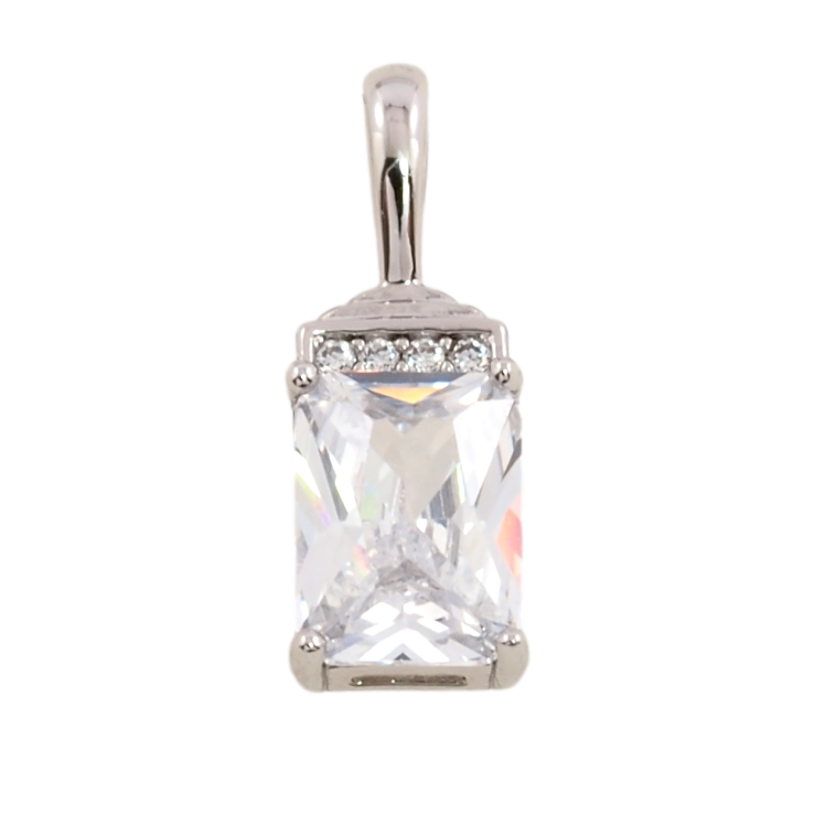 Кулон Xuping Родій Фіаніт для ланцюжка до 3мм фото №21