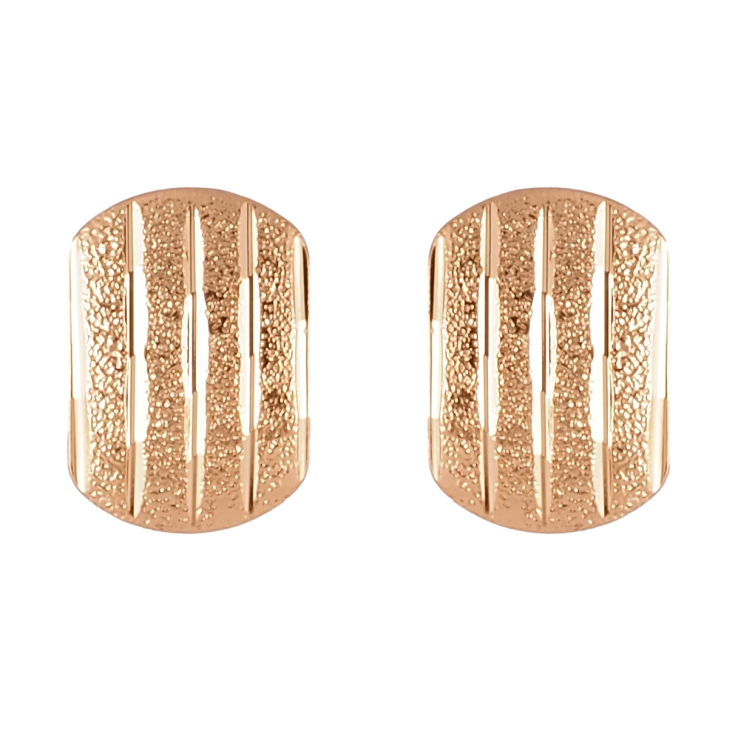 Сережки Xuping Позолота 18K пусети Візерунок з шагренню фото №19 Сережки Xuping Позолота 18K пусети Візерунок з шагренню фото №19