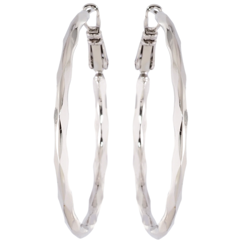 Сережки Xuping Родій кільця (конго) Декоративний візерунок ø 4см фото №1