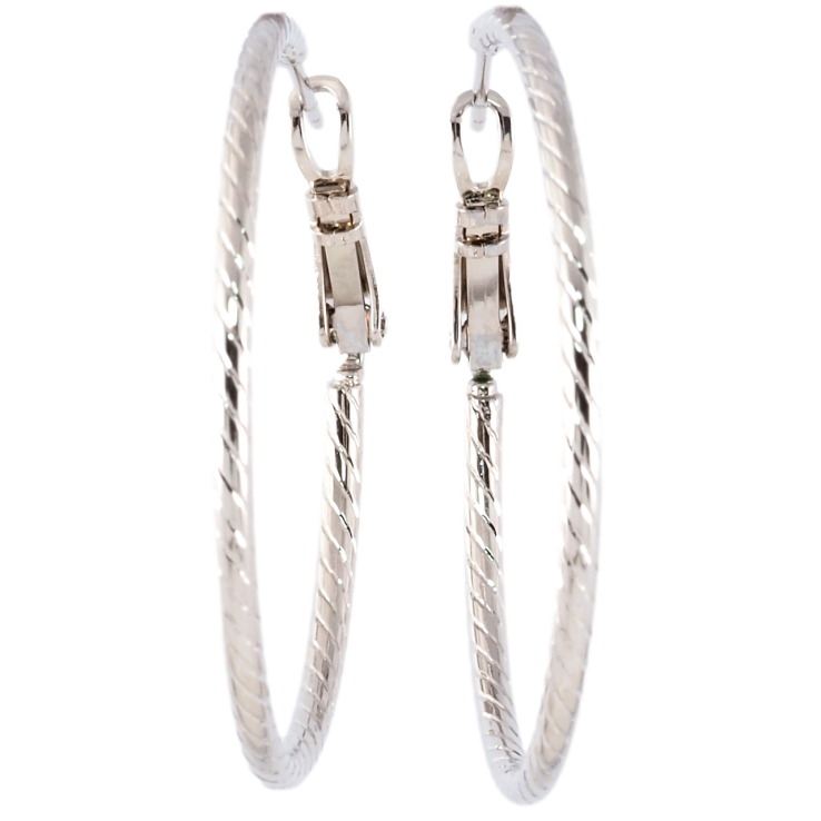 Сережки Xuping Родій кільця (конго) Декоративний візерунок ø 4см фото №21