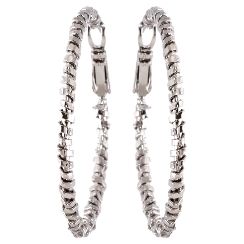 Сережки Xuping Родій кільця (конго) Декоративний візерунок ø 4см фото №4