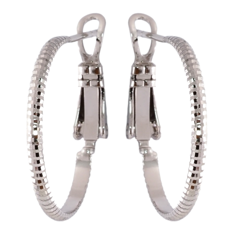 Сережки Xuping Родій кільця (конго) Декоративний візерунок ø 2см фото №5