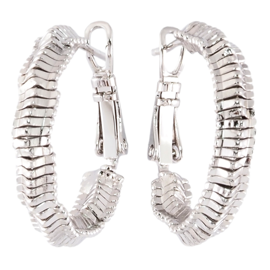 Сережки Xuping Родій кільця (конго) Декоративні ø 2.5см фото №1