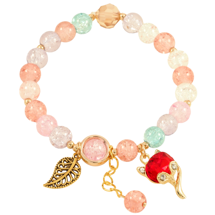 Браслет на гумці скло «Різнокольорові намистини з підвісками, ø 8мм» вільний розмір фото №13 Браслет на гумці скло «Різнокольорові намистини з підвісками, ø 8мм» вільний розмір фото №13