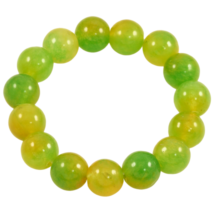 Браслет на гумці скло «Салатові скляні намистини, ø 13мм» вільний розмір фото №23 Браслет на гумці скло «Салатові скляні намистини, ø 13мм» вільний розмір фото №23
