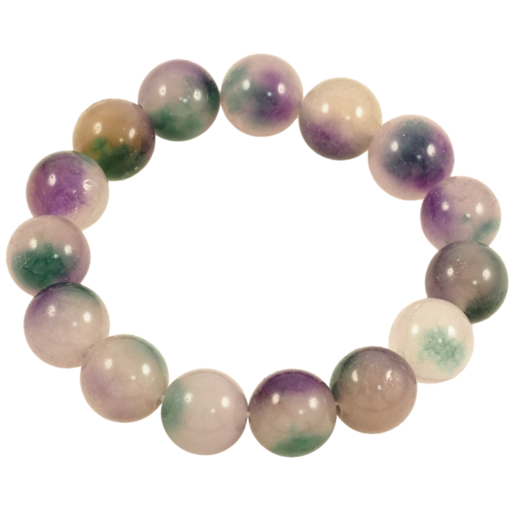 Браслет на гумці скло «Різнокольорові скляні намистини, ø 13мм» вільний розмір фото №13 Браслет на гумці скло «Різнокольорові скляні намистини, ø 13мм» вільний розмір фото №13