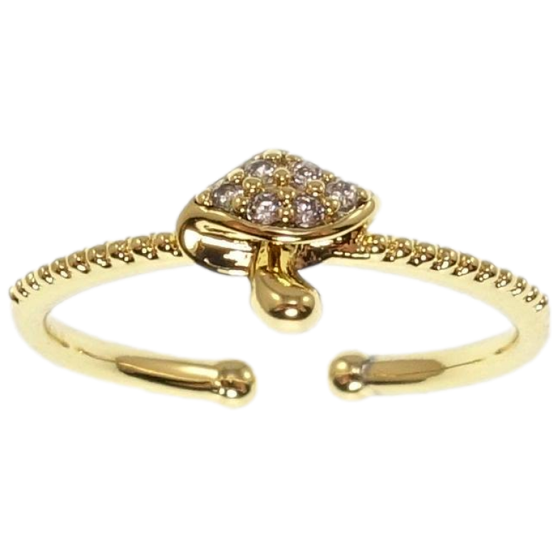 Каблучка Xuping QQMM Позолота 14K Грибок фото №1