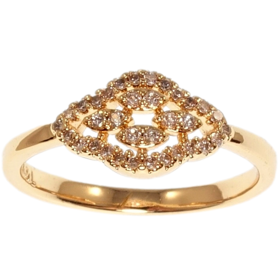 Кольцо Xuping M&L Цвет 18K Блеск фото №1