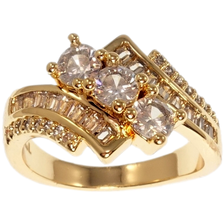 Кольцо Xuping M&L Цвет 18K Изящество фото №25