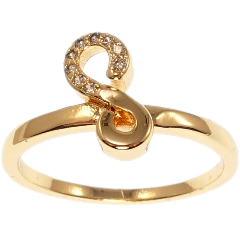 Каблучка Xuping M&L Колір 18K Вісімка з цирконієм фото №16