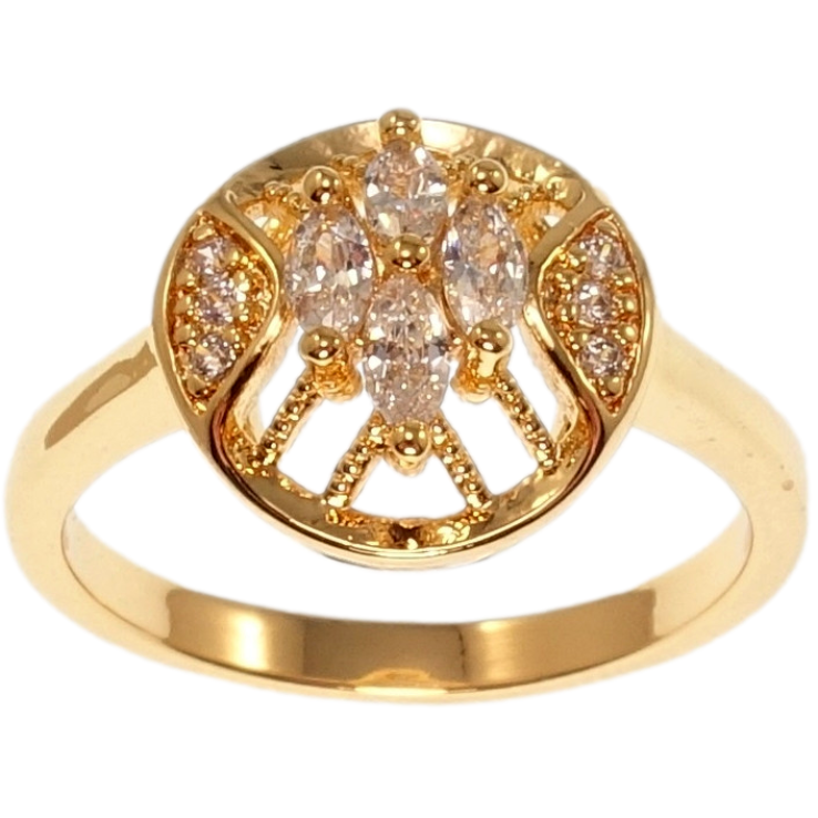 Кольцо Xuping M&L Цвет 18K Шарм фото №14