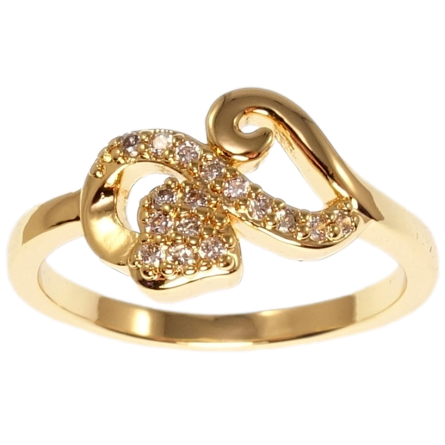 Кольцо Xuping M&L Цвет 18K Влюбленность фото №1