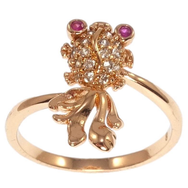 Каблучка Xuping Позолота РВ Золота рибка фото №1