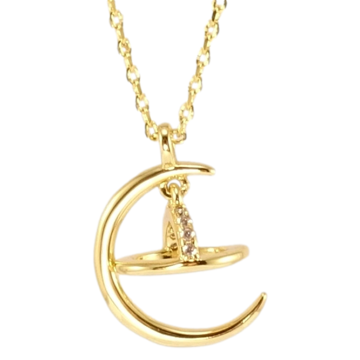 Кулон на ланцюжку Xuping QQMM Позолота 14K Декоративна підвіска довжина 45-50см х 1мм фото №19