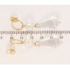 Серьги Xuping JEAN GOUJON Позолота 18K пусеты Экстравагантные кристальные подвески фото №2