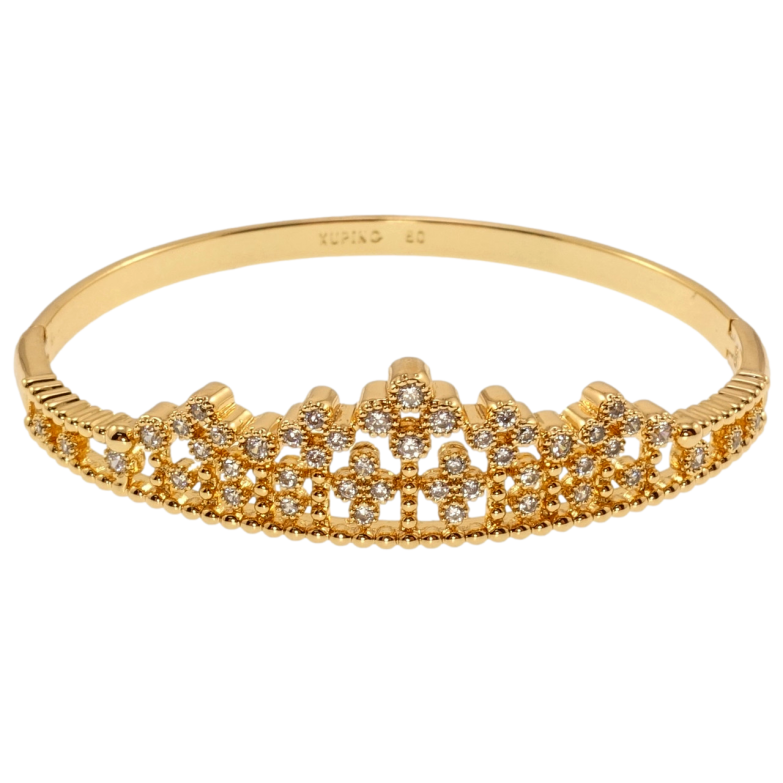 Браслет Xuping JEAN GOUJON Позолота 18K Изящество ø 6мм фото №1