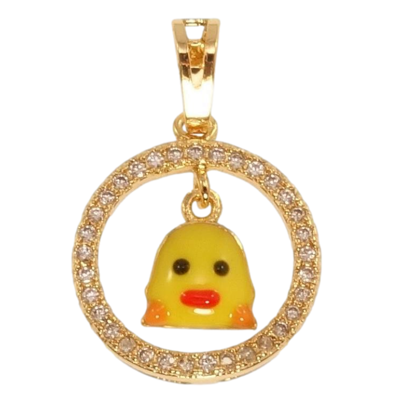 Кулон детский Xuping Позолота 18K Кольцо с цыпленком фото №18