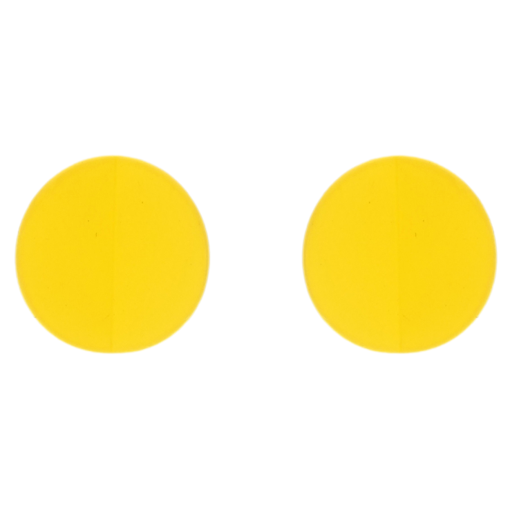 Серьги Xuping JEAN GOUJON Родий пусеты Согнутые круги с покрытием Soft-touch фото №5