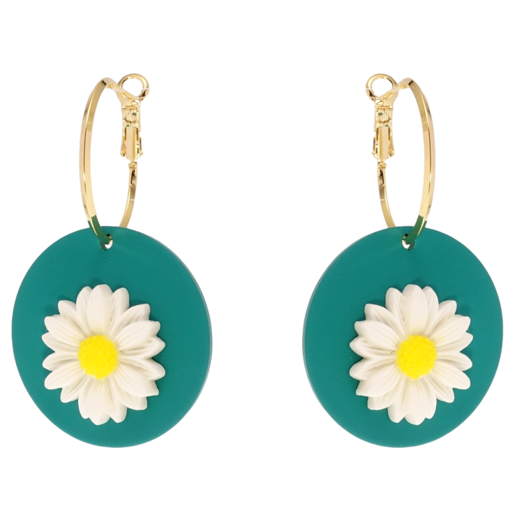 Серьги Xuping JEAN GOUJON Позолота 14K итальянский замок Кольца с подвесками покрытие Soft-touch фото №15