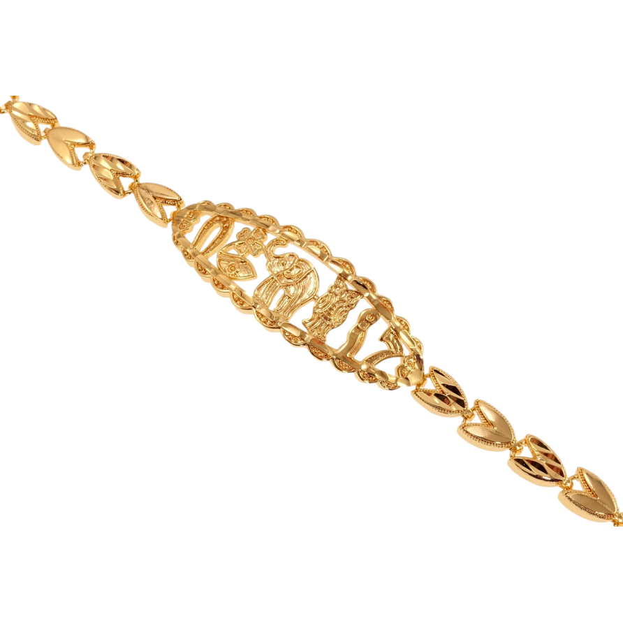 Браслет Xuping M&L Колір 18K Живописний орнамент довжина 20,5см х 6-14мм1 фото №1