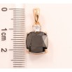 Кулон Xuping Позолота 18K Черный фианит для цепочки до 5мм фото №2