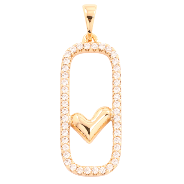 Кулон Xuping Позолота 18K «Сердечко» для ланцюжка до 5мм фото №13