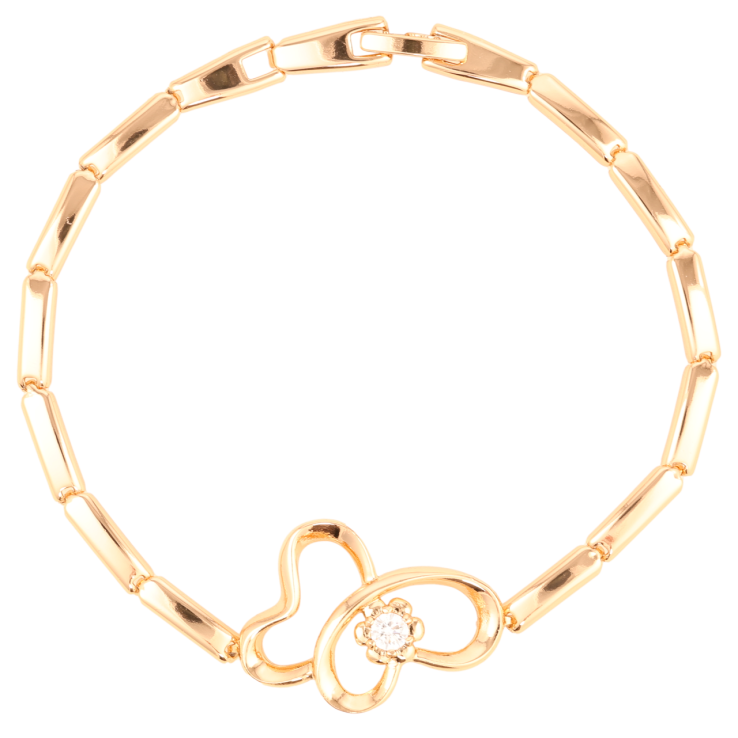 Браслет Xuping Позолота 18K Бабочка длинна 19.5см х 3мм фото №11