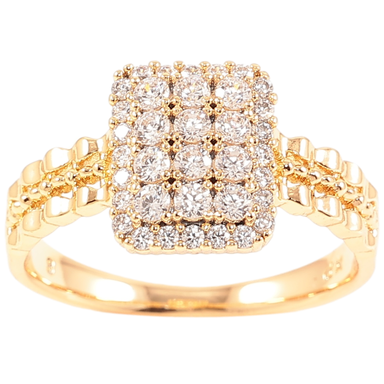 Каблучка Xuping Позолота 18K «Інкрустація цирконієм» фото №1